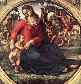 Luca Signorelli : Madonna and Child